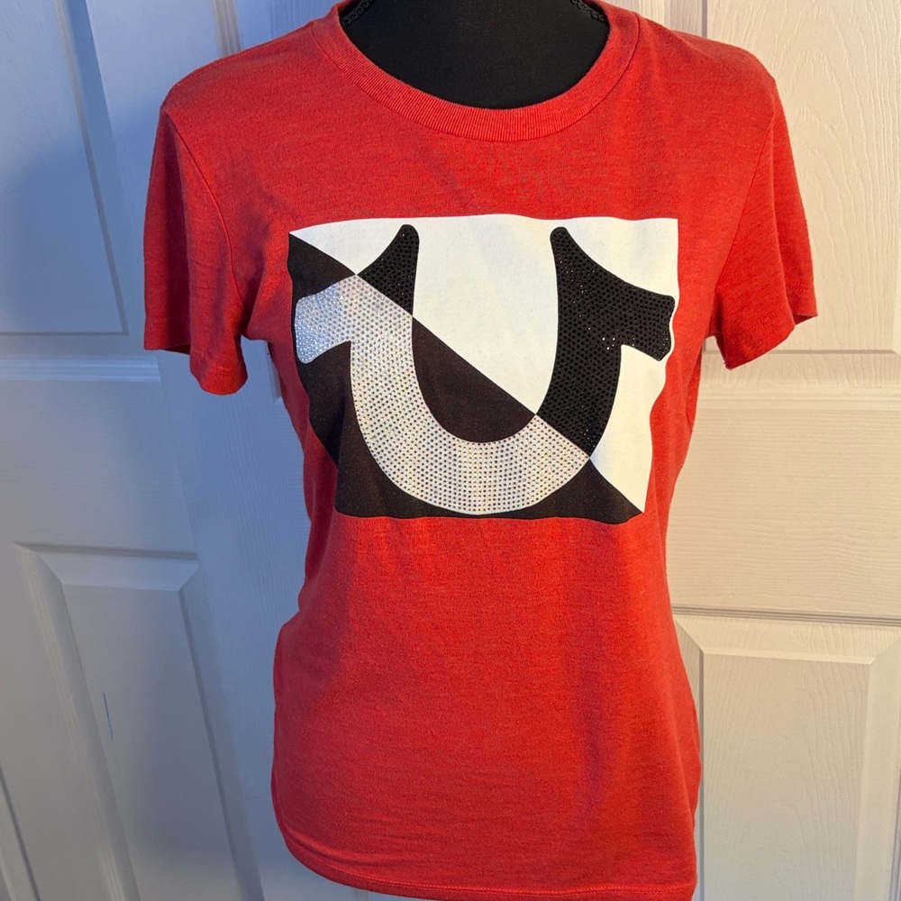 True Religion Sparkling Crystal short sleeved tee size SP